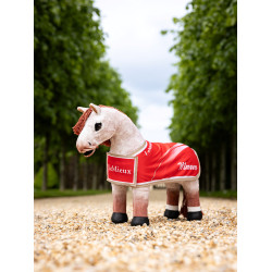 Couverture Winners pour jouet Mini Poney LeMieux Rouge Couverture Winners pour jouet Mini Poney LeMieux Rouge