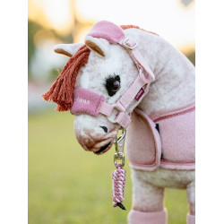 Licol vogue pour jouet Mini Poney LeMieux Blossom Rose