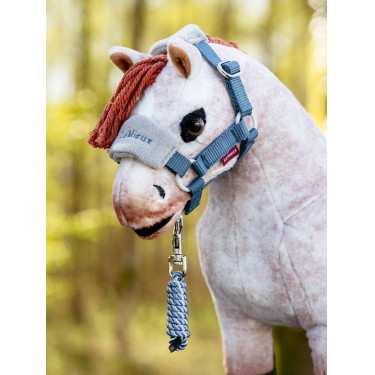 Vogue halster voor speelgoed Mini Pony LeMieux Ijsblauw Vogue halster voor speelgoed Mini Pony LeMieux Ijsblauw