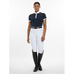 Polo de concours LeMieux Camille manches courtes Marine Bleu marine Polo de concours LeMieux Camille manches courtes Marine Bleu marine