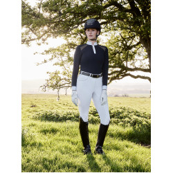 Polo de concours LeMieux Camille manches longues Marine Bleu marine