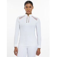 Wedstrijdshirt LeMieux Camille met lange mouwen Marine oud model Marineblauw Wedstrijdshirt LeMieux Camille met lange mouwen Marine oud model Marineblauw