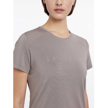 T-shirt de sport LeMieux Pecan Beige T-shirt de sport LeMieux Pecan Beige