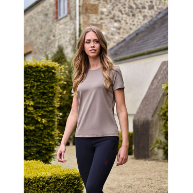 T-shirt de sport LeMieux Pecan Beige T-shirt de sport LeMieux Pecan Beige