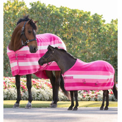 Couverture polaire Horseware Newmarket Petite Fleece Cooler Rose witney Couverture polaire Horseware Newmarket Petite Fleece Cooler Rose witney