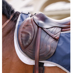 Couvre-reins Horseware Amigo Ripstop Marine / gris titanium Bleu marine Couvre-reins Horseware Amigo Ripstop Marine / gris titanium Bleu marine