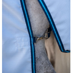 Couverture anti-dermite Horseware Amigo Ripstop Bleu azure /Marine / bleu électrique Couverture anti-dermite Horseware Amigo Ripstop Bleu azure /Marine / bleu électrique