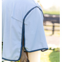 Couverture anti-dermite Horseware Amigo Ripstop Pony Bleu azure /Marine / bleu électrique Couverture anti-dermite Horseware Amigo Ripstop Pony Bleu azure /Marine / bleu électrique