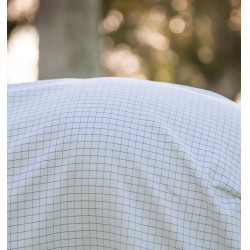 Vliegendeken Horseware Amigo Summer Plus CarreauxMarine / gris titanium / argent Motieven