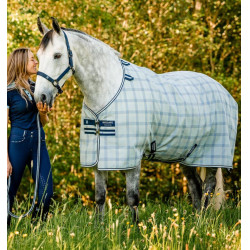 Couverture anti-mouches Horseware Newmarket Marine witney Bleu marine