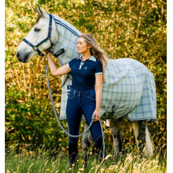Couverture anti-mouches Horseware Newmarket Plus Marine witney Bleu marine