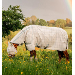 Vliegendeken Horseware Newmarket Plus Houtskool witney Grijs