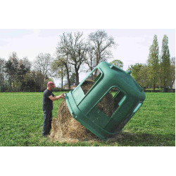 Râtelier cloche à foin ouvert