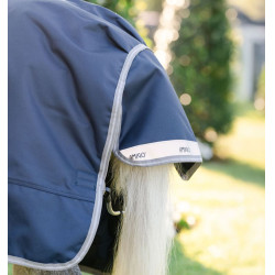 Horseware Amigo 1200D Plus Pony Turnout 250g deken Marine / titaangrijs / zilver Marineblauw