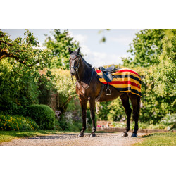 Bonnet anti-mouches Horseware Newmarket OrBlanc Noir
