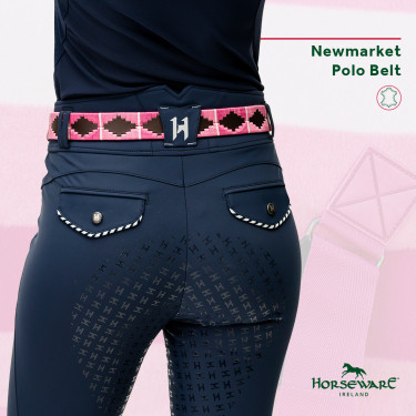 Ceinture Horseware Newmarket Polo Rose Ceinture Horseware Newmarket Polo Rose