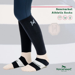 Chaussettes Horseware Newmarket Athletix Rayure marine