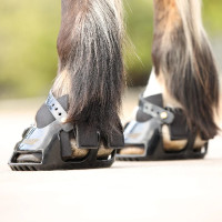 Hybride Bescherming Scoot Boots Gaiter Zwart Hybride Bescherming Scoot Boots Gaiter Zwart