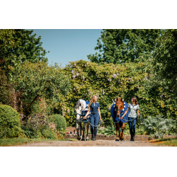 Horseware Newmarket Cosy Fleece Cooler fleecedeken Marine witney Marineblauw