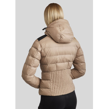 Blouson Montar MoAthena raffinée femme Latté Marron