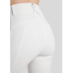 Legging Montar Michelle logo full grip femme Blanc / rose gold Legging Montar Michelle logo full grip femme Blanc / rose gold
