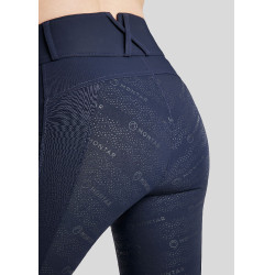 Montar Michelle legging met logo en full grip voor dames