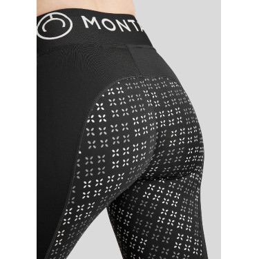 Legging Montar Selena logo full grip femme Noir Legging Montar Selena logo full grip femme Noir
