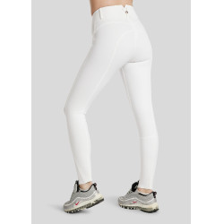 Broek Montar Molly Yati dames high waist Wit / roségoud