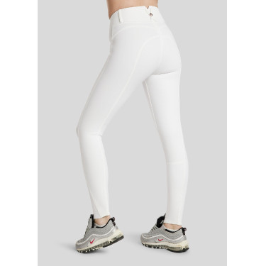 Pantalon Montar Molly Yati femme taille haute Blanc / rose gold