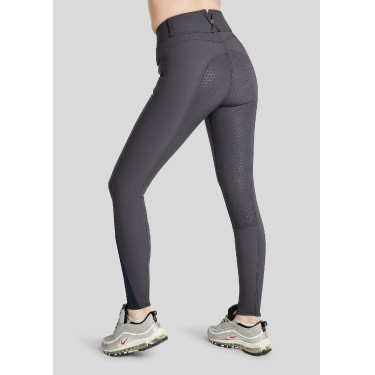 Damesbroek Montar Molly Yati hoge taille full grip Marine / roségoud Marineblauw