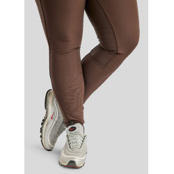 ESS Megan Vol 2 Curve damesrijbroek met hoge taille Bruin