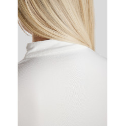 Polo Montar Everly Mon Tech femme manches longues rose gold Blanc