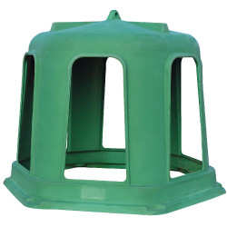 Râtelier cloche à foin sans fond