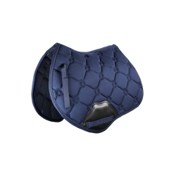 Tapis de selle Montar CSO Flow Logoquilted Marine Bleu marine