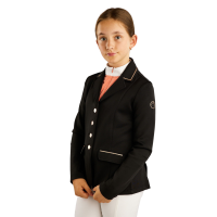Veste de concours Montar MoHelen Junior détails rosegold Noir Veste de concours Montar MoHelen Junior détails rosegold Noir