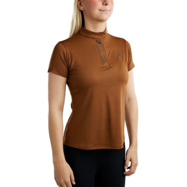 T-shirt d'entrainement Montar MoBriella avec Crystals gun metal femme T-shirt d'entrainement Montar MoBriella avec Crystals gun metal femme