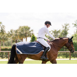 Couvre-reins Horseware Amigo Ripstop Marine / gris titanium Bleu marine Couvre-reins Horseware Amigo Ripstop Marine / gris titanium Bleu marine