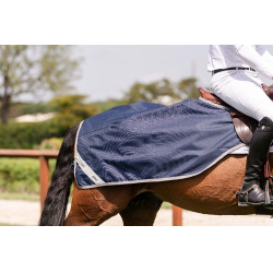 Couvre-reins Horseware Amigo Ripstop Marine / gris titanium Bleu marine Couvre-reins Horseware Amigo Ripstop Marine / gris titanium Bleu marine