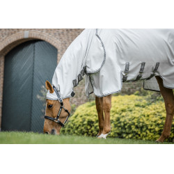 Horseware Amigo Ripstop Eczeemdeken Zilver / titaniumgrijs / zilver Horseware Amigo Ripstop Eczeemdeken Zilver / titaniumgrijs / zilver