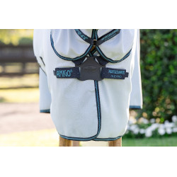 Couverture anti-dermite Horseware Amigo Ripstop Pony Bleu azure /Marine / bleu électrique