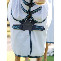 Horseware Amigo Ripstop Pony eczeemdeken Azurblauw / Marine / Elektrisch blauw Horseware Amigo Ripstop Pony eczeemdeken Azurblauw / Marine / Elektrisch blauw