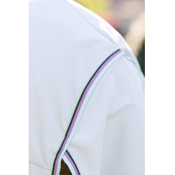 Couverture anti-dermite Horseware Amigo Ripstop Pony Argent / citron /Marine / rose / bleu