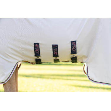 Horseware Amigo Ripstop Pony eczeemdeken Zilver / citroen / marine / roze / blauw