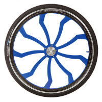 Roue de sulky Finn-Tack Contender C6 28' (l'unité) Bleu Roue de sulky Finn-Tack Contender C6 28' (l'unité) Bleu