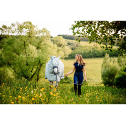 Vliegendeken Horseware Newmarket Plus Marine witney Marineblauw Vliegendeken Horseware Newmarket Plus Marine witney Marineblauw