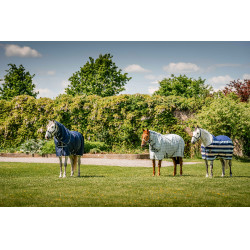 Vliegendeken Horseware Newmarket Plus Marine witney Marineblauw Vliegendeken Horseware Newmarket Plus Marine witney Marineblauw