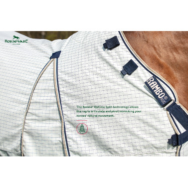 Couverture anti-mouches Horseware Rambo Optimo Supreme Summer Sheet Plus Couverture anti-mouches Horseware Rambo Optimo Supreme Summer Sheet Plus