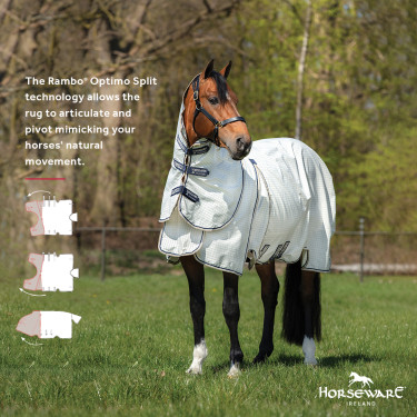 Couverture anti-mouches Horseware Rambo Optimo Supreme Summer Sheet Plus Couverture anti-mouches Horseware Rambo Optimo Supreme Summer Sheet Plus