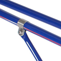 Sulky poney Finn-Tack R3 QH cadre principal pour brancards en acier Bleu