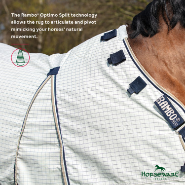 Couverture anti-mouches Horseware Rambo Optimo Supreme Summer Sheet Plus Couverture anti-mouches Horseware Rambo Optimo Supreme Summer Sheet Plus